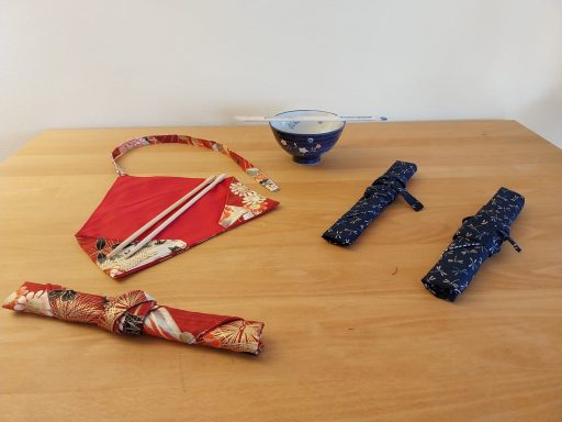 Tasche für Essstäbchen